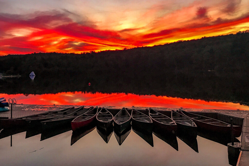 Camp sunsets are something else. They’re the golden exhale after a full-on day. They’re quiet, humbling, peaceful – and totally Instagram-worthy.
