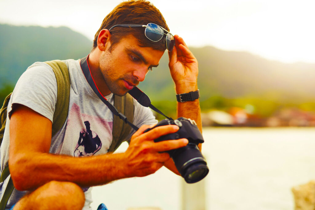 Photographer videographer at a USA Summer Camp