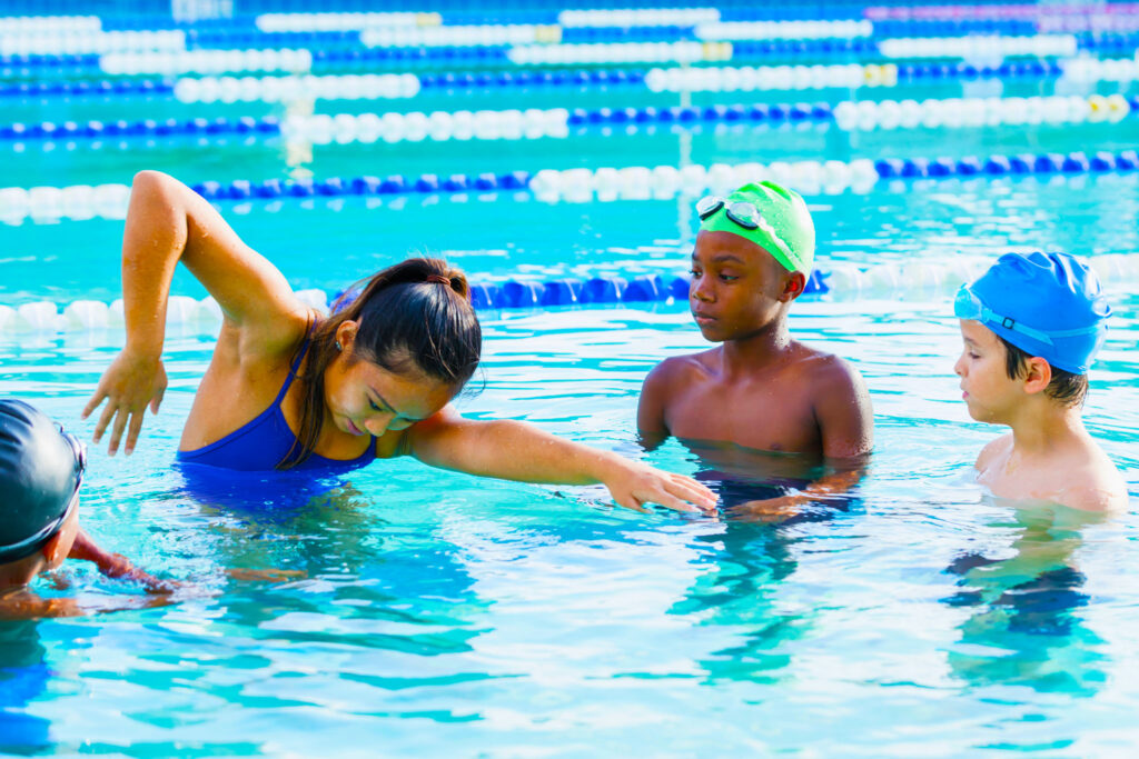 Swimming Instructor at a USA Summer Camp