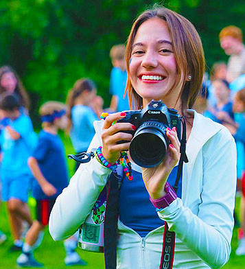 Photography &
Videography Specialist - As part of the Media Team, you’ll document every smile, adventure, big smile, and goofy dance move through daily photos and videos.