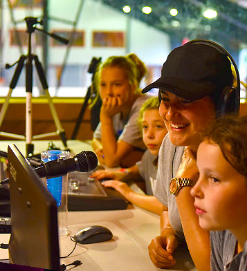 Drama instructor - From improv games to full-scale productions, you’ll help campers explore the world of theatre and find their inner performer.
