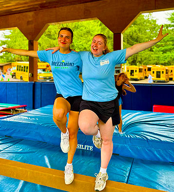 Dance Instructor - 
Whether you’re trained in ballet, hip-hop, jazz, or contemporary, as a Dance Instructor you’ll help campers learn new moves,