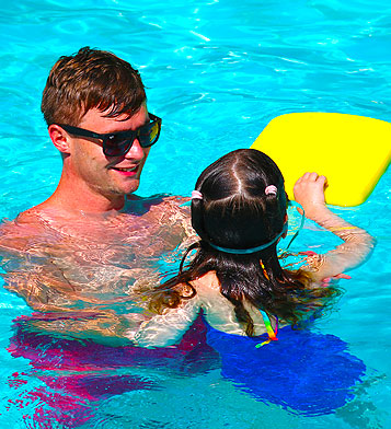 Teach swimming to campers of all ages and skill levels
